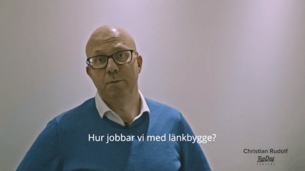 Hur jobbar Topdog för att bygga länkar?