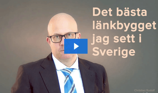 Sveriges bästa länkbygge