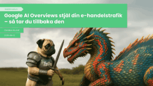 Google AI Overviews stjäl din e-handelstrafik – så tar du tillbaka den
