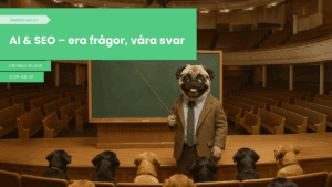 AI &#038; SEO – era frågor, våra svar